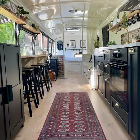 The Final Destination Bus. Camping